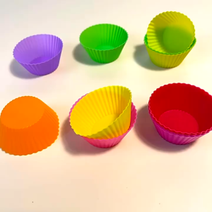 1PC Silicon Cupcake Puto Molder Set Plastic Puto Muffin Cups Baking Mold Multiple Shape