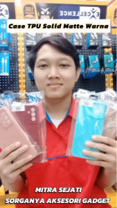Mitra Sejati Case Solid Matte Warna Casing Handphone for SAM
