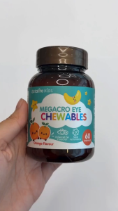Estalife Kids MegaCro + Lutein Eye Chewables | Myopia and Blue Light Protection | 60s
