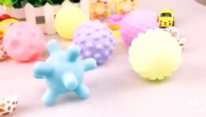 Mainan Bola Sensorik Bayi 6PCS / Bola Mandi Anak Warna Pastel / Sensory Mainan Anak / Soft ball