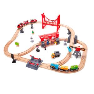 Hape | Đồ Chơi Giáo Dục Mô Hình Vòng Quay Gỗ