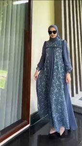 Gamis Terbaru 2025: Gamis Lebaran Mewah & Motif Viral