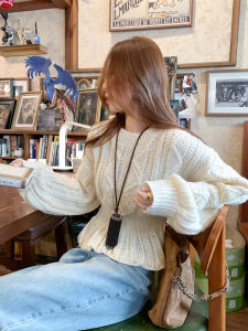 Korean Stylish Design Waist-Fit Womens Knitted Top
