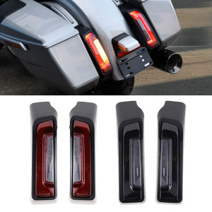 Đèn Hậu LED Gắn Yên Xe Chắn Bùn Sau Tích Hợp Xi Nhan Và Đèn Chạy Ban Ngày (DRL) Dành Cho Xe Harley Road Glide Street Glide 2023-2024 CVO 2024 - Cụm Đèn Hậu Xe Máy