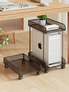 Movable Computer Stand with Wheels