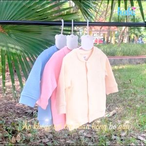 Áo khoác chần bông cho bé bo cổ ấm áp áo khoác thu đông cho bé tới 3 tuổi hàng chính hãng xuất khẩu HAKI BB016 (4-15kg)