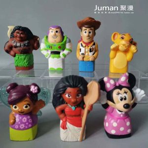 พวงกุญแจตัวการ์ตูนสุดเก๋ วันเกิดพลาสติก PVC ของเล่นตั้งโชว์ ฐานโลหะ รุ่นที่ 1 ของขวัญวันเกิด