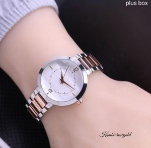 TERLARISS!!Jam Tangan Wanita Fashion F.ossil Rantai Stainlist Bisa COD