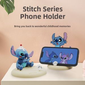 BONINGYU | Stitch Figure Phone Stand Car Center Console Decor Ornament Birthday Gift