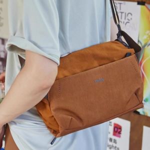 Venture Sling 9L Nylon Water Resistant Outdoor Functional Sports Cycling Chest Crossbody Sling Waist Pack Durable Design