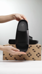 Dép Nhựa GOBI Ngang Đơn Giản Nam Nữ Đúc Êm Chống Trượt Đế Cao Cứng Dày | UNDER THINKER