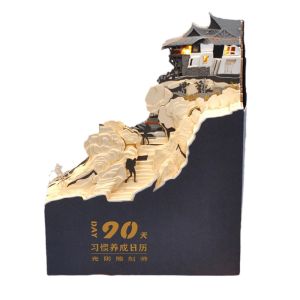 Tear-Off 3D Paper Sculpture Sticky Notes Calendars