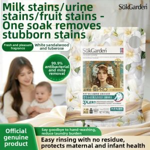 suk garden | Aroma No-Need Rubbing Laundry Powder Strong Stain Removal Long-lasting Fragrance