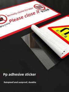 YUANTANG | Fire Safety Sign Manual Alarm Sound and Light Fire Extinguisher Fire Hydrant Usage Method Mini Fire Station No Piling Fire Curtain Fire Publicity Board Pump Room