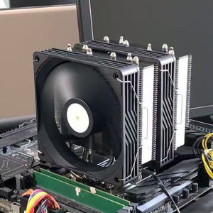 X99 ซีพียู คูลเลอร์ระบายความร้อนด้วยอากาศ 6 ฮีทไปป์ สำหรับโปรเซสเซอร์พีซี พัดลมขนาด 120 มม. สำหรับ Intel LGA 1366 1151 1155 1200 1700 2011 X79 AMD AM3 AM4