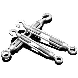 Galvanized Open Body Basket Screw Steel Wire Rope Tensioner Zinc Plated Hardware Tools Bolt M6810 from Taizhou Jiangsu China