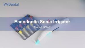 VV DENTAL | Dental Wireless Ultrasonic ActivatorDisposable Root Canal Endo Tips Sonic Irrigator Dentistry Tool