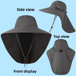 JIFANPAUL | UV Protection Sunscreen Breathable Fishing Hat