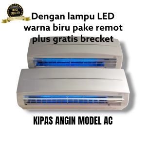 KIPAS ANGIN MODEL AC 2PK PAKE REMOT