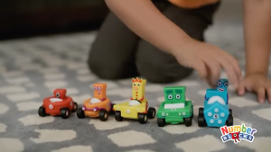 Learning Resources Numberblocks Mini Vehicles Set of 5 by hand2mind- Age 3+ Numbers Counts