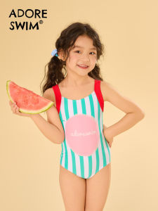 Princess Style Strap Swimsuit for Girls
