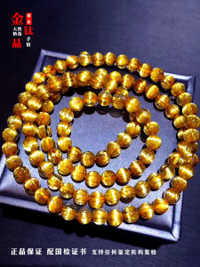 Natural Crystal Titanium Multi-circle Bracelet Womens Hair Crystal Necklace Pendant Lucky Buddha Beads Fashion Jewelry