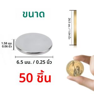 แม่เหล็กทรงกลมขนาด 15x1.5/6.5x1.58 มม. แข็งแรง เหมาะสำหรับติดแผนที่ ตกแต่งผนังรูปภาพ งานคริสต์มาส DIY จัดหมวดหมู่คลังสินค้า ติดผนัง