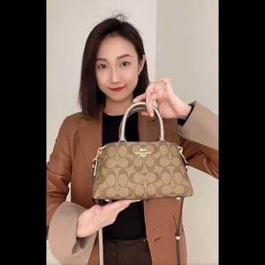 Original  women crossbody bag Mini Concubine Bag Handheld Chain Crossbody Bag Old Flower CN308 Size: 22*11*13 cm