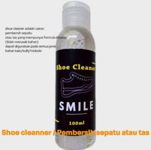 shoe cleaner 100ml pembersih sepatu sofa dan tas