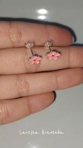 Lareyna Aravenda Anting Wanita S925 Japan Korea Sakura Blossom AT079