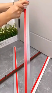 (Màu Ngẫu Nhiên) Ron Cửa Chặn Khe Hở 90cm  Thanh Dán Chân Cửa Ngăn Côn Trùng Bụi Bẩn
