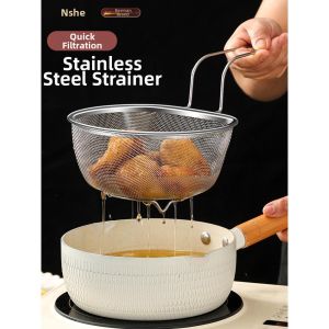 YUNQI | 316 Stainless Steel Fry Basket Strainer