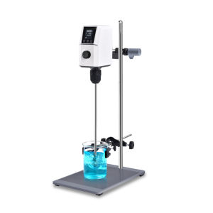 20L Digital Overhead Stirrer High Speed ​​Cantilever Electric Stirrer DC Motor Agitator Lab Mixing Equipment for Biology Cosmetics
