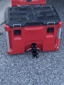 Suitable for Milwaukee Upgraded Steel Structure front Wheels Packaging Caster kit Packout Rolling Tool Box-packaging Tool Box