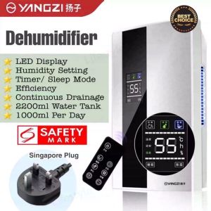 🔥🔥🔥 [SG BEST SELLER]100%YANG ZI  SG Plug Safety Mark NEW Mute UV Air Purify LED Mute Dehumidifier/Ready Stock Local Shipping