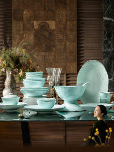 COMEPUSSI | New High-end Underglaze Color Porcelain Dinnerware Set