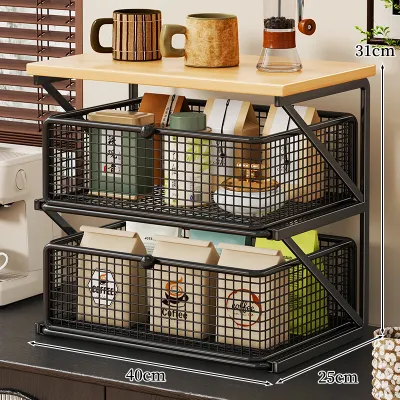 Multi-function Layered Storage Rack