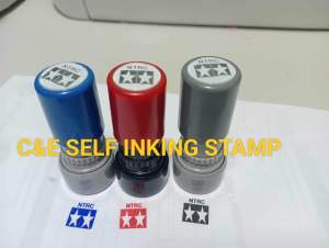 HF ROUND 1.7 cm  CUSTOMIZED  STAMP
