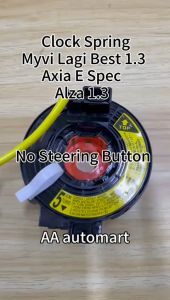 PERODUA CLOCK SPRING 3 PIN ORANGE /MYVI Lagi Best 1.3 /AXIA E Spec /ALZA 1.3 (D49A /D53L /D54T) /84306-BZ090 low spec