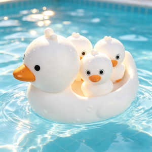 Squeaking Floating Soft Gel Bath Toys