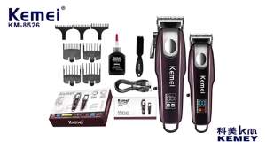 Kemei | Kemei KM-8526 Electric Hair Clippers Set Professional Rechargeable Hair Trimmer USB Charging Hair Cutting Machine Kit