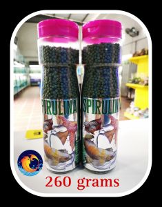 FISH LEVEL/HIGH FAT SPIRULINA FISH PALLET - 260g/AQUARIUM NEED /FLOATING PELLET/READY STOCK