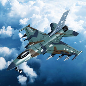 Alloy Sound and Light Toy Airplane
