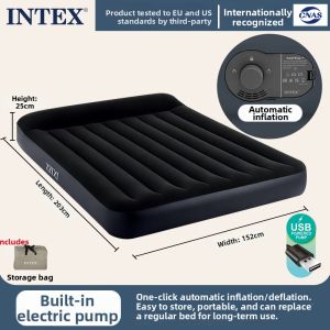 Intex | Automatic Inflatable Air Mattress Bed