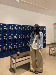 QIAONIAOGE | Khaki Wide Leg Suit Pants Womens Spring Autumn Thin Early Autumn Wrinkle Casual Trousers American Retro Drape Workwear