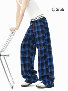 Grace Rub | Retro Street Casual Pants Long