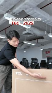 【QLED 4K】65inch - 4K Smart Google TV TCL 65T6C - HDR10+ - Tần số quét 60-120Hz - Dolby Atmos - Bảo Hành 2 Năm - Hàng Chính Hãng