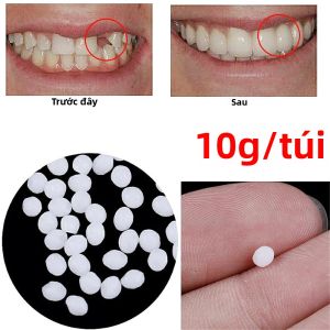 10g Bộ Dụng Cụ Sửa Chữa Răng Hạt Nhiệt Chất Kết Dính Nha Khoa Để Cố Định Răng Bị Mất Hoặc Bị Gãy Răng Giả Giải Pháp Sửa Chữa Răng Giả