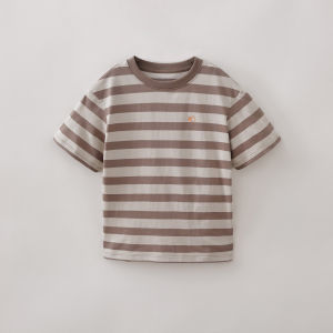 Marc&Janie | Striped Cotton Short Sleeve Boys T-Shirt
