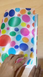 Topla Map Clear Holder 333 Motif Fancy ISI 20/40 Lembar Ukuran Folio / Map Dokumen Berkas Ukuran F4